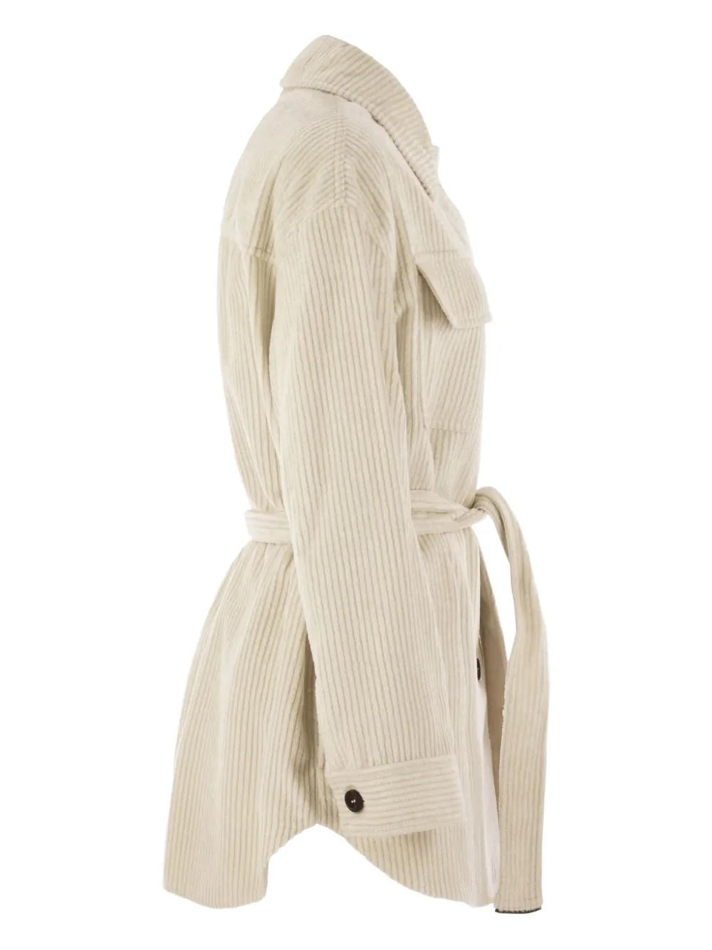  Brunello Cucinelli Corduroy Shirt - Neutrals 