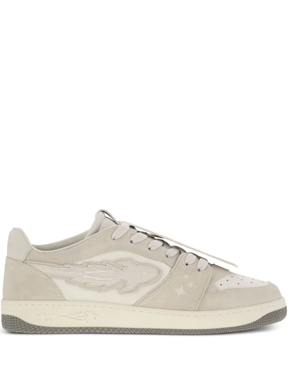 Enterprise Japan Egg Rocket low-top sneakers met logo Beige