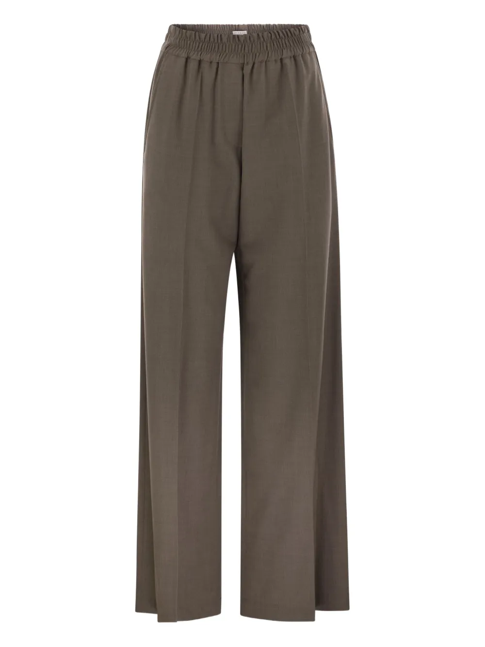 Brunello Cucinelli elasticated trousers | Brown | Image 1