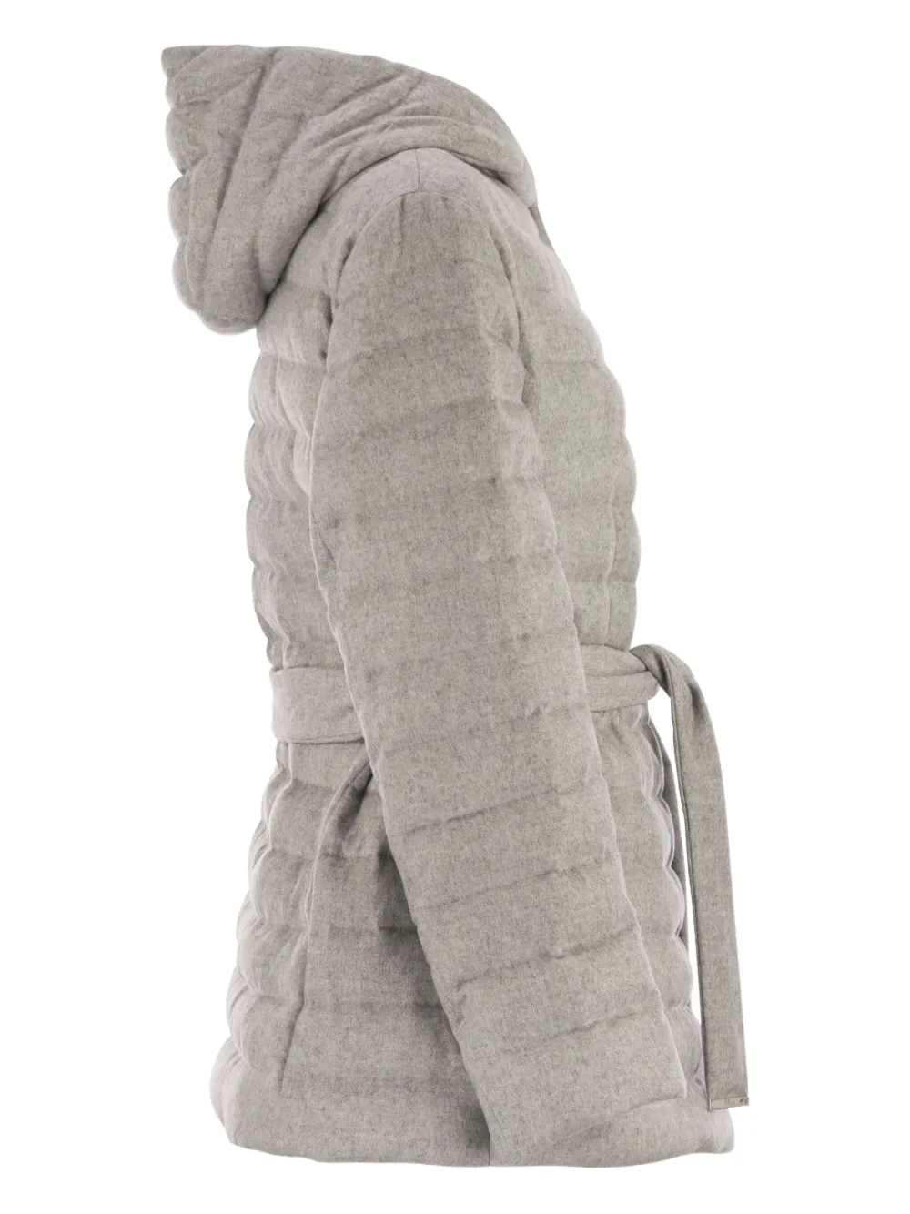  Herno Plumífero Con Capucha - Gris 