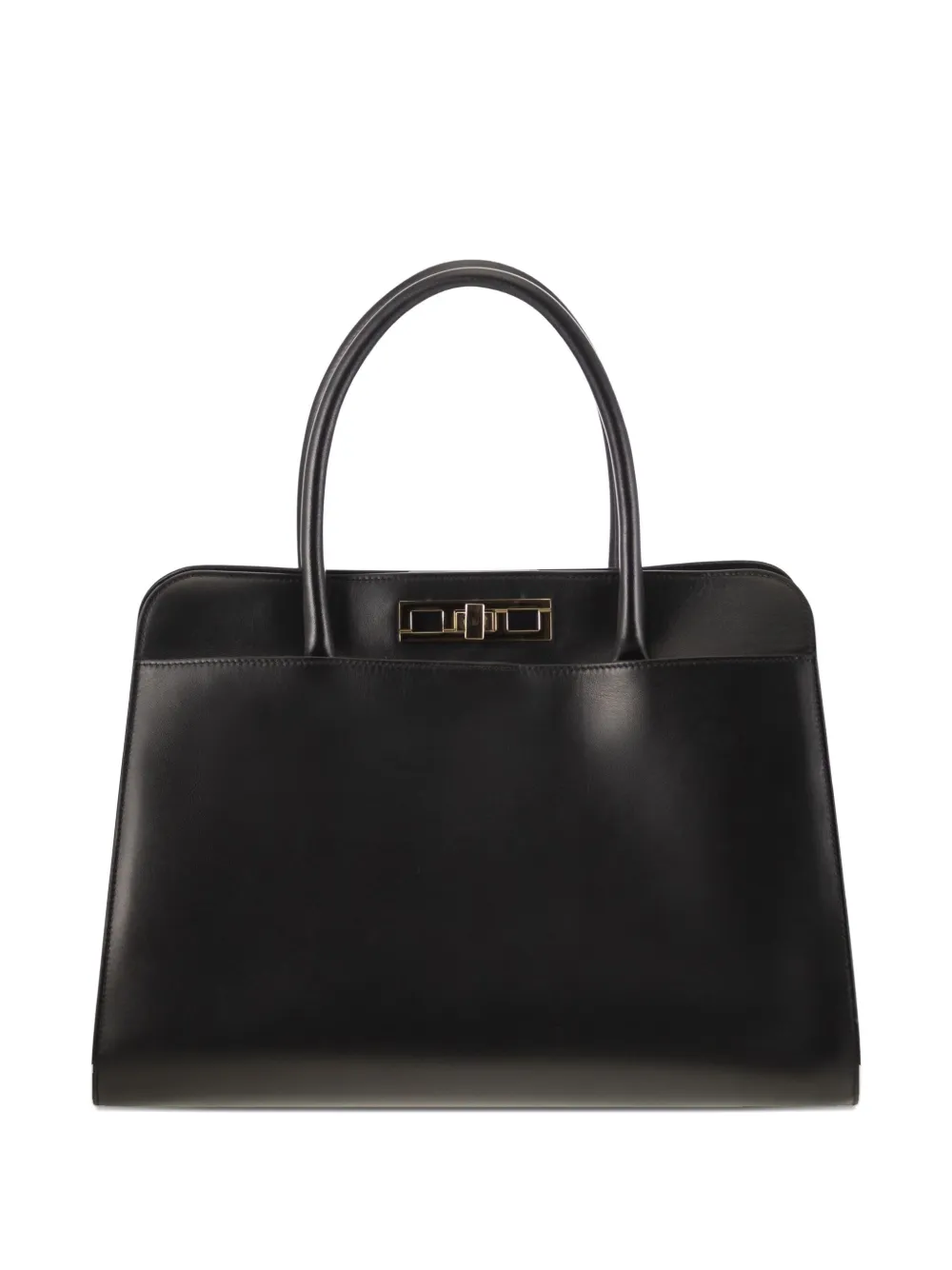 Fabiana Filippi Borsa tote con chiusura a girello - Nero