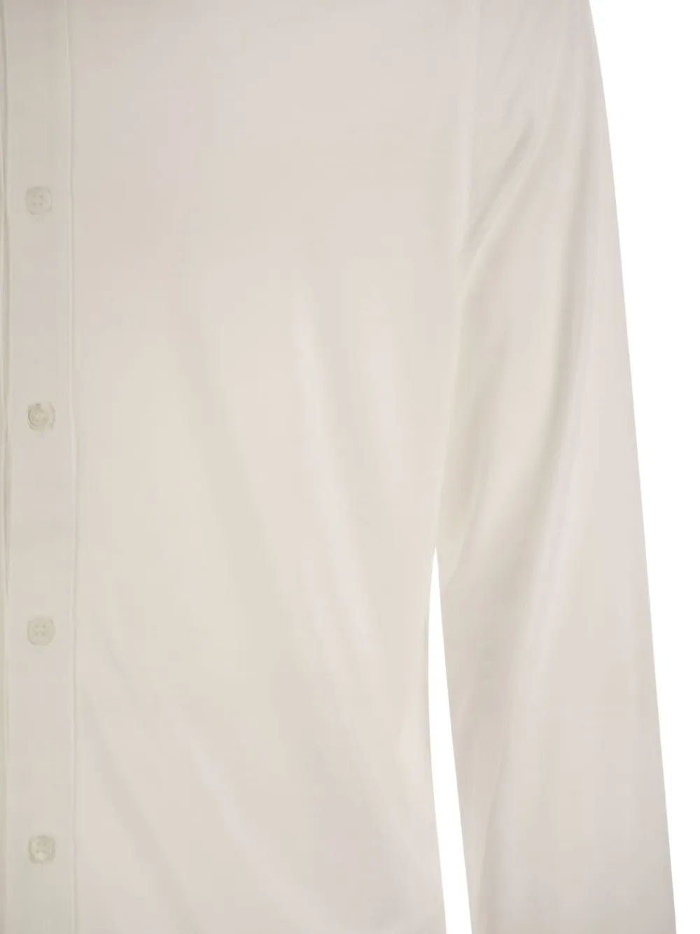 Majestic Filatures Button-up overhemd Wit
