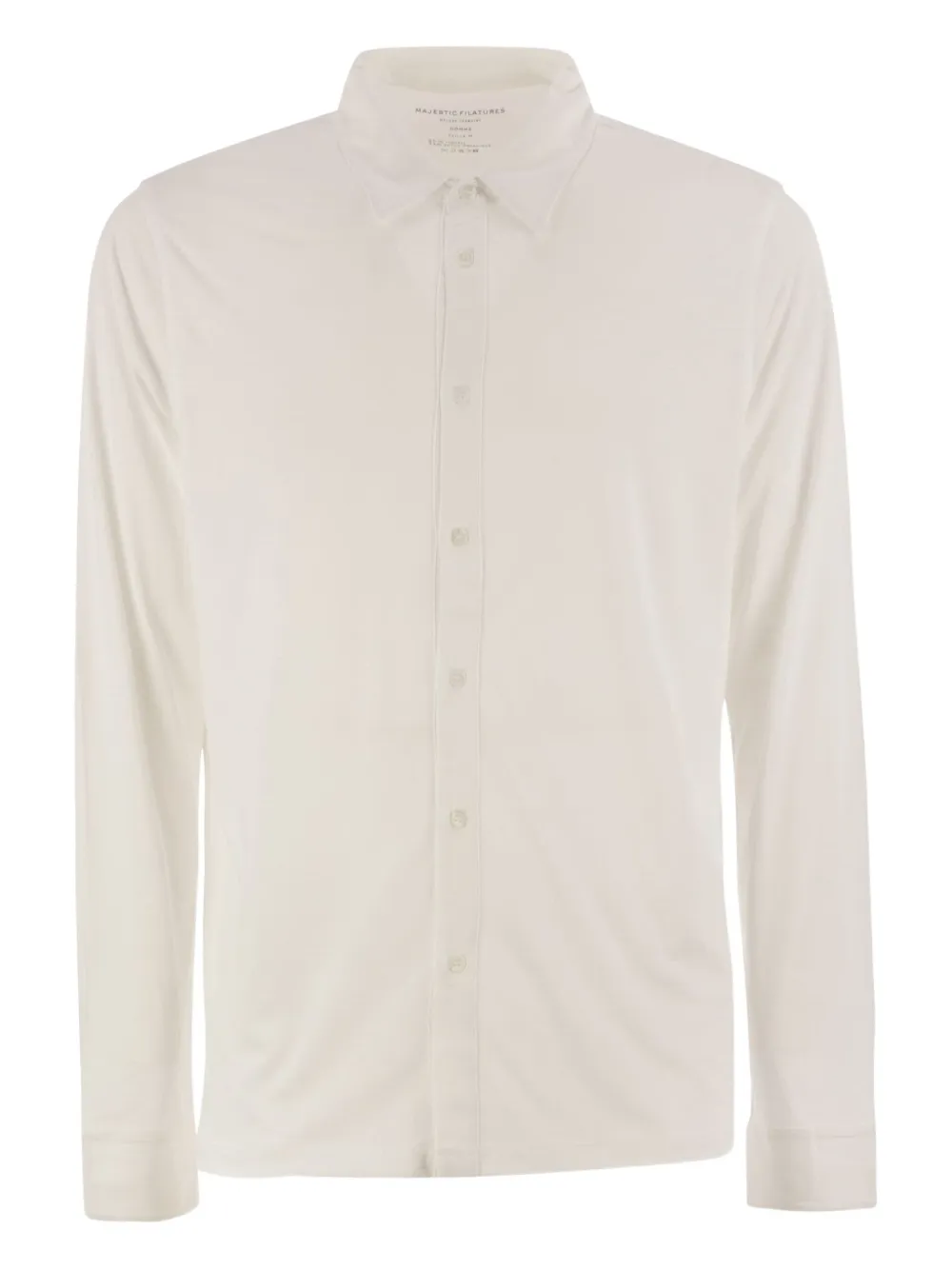 Majestic Filatures Camicia a maniche lunghe - Bianco