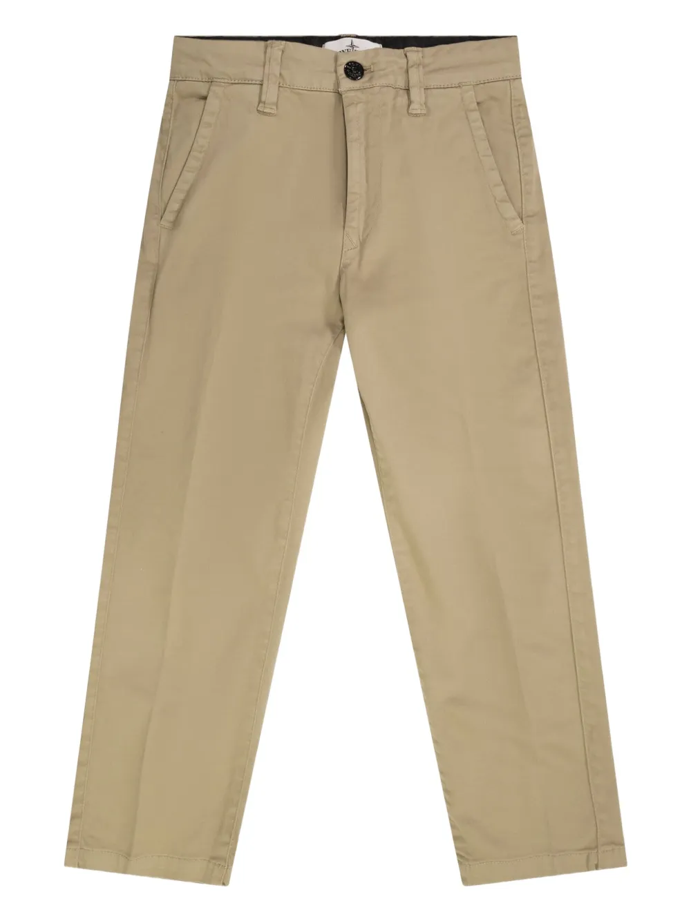 Stone Island Junior Chino con applicazione logo - Toni neutri