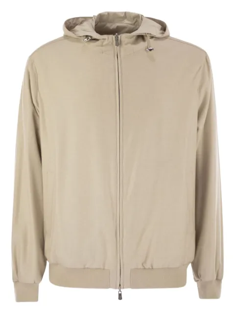 Fedeli Start reversible hooded bomber jacket