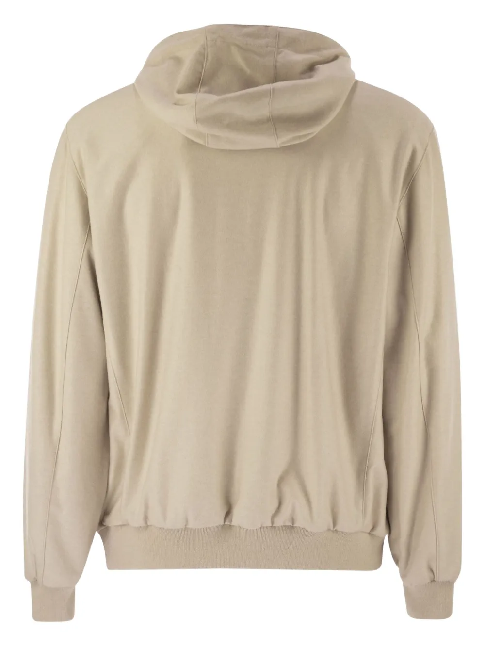  Fedeli Start Reversible Hooded Bomber Jacket - Neutrals 