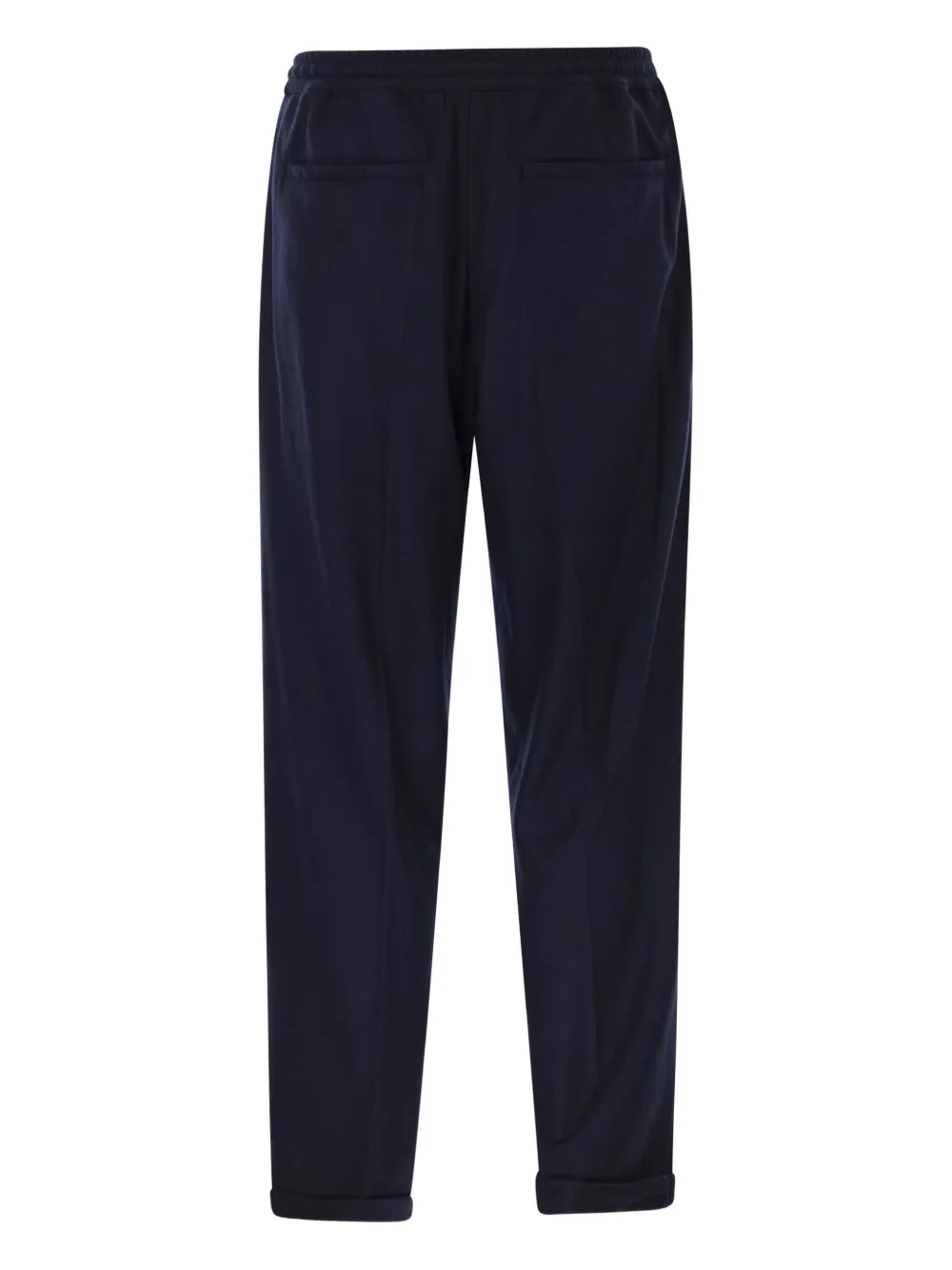 Fedeli Harvard straight-leg trousers - Blauw