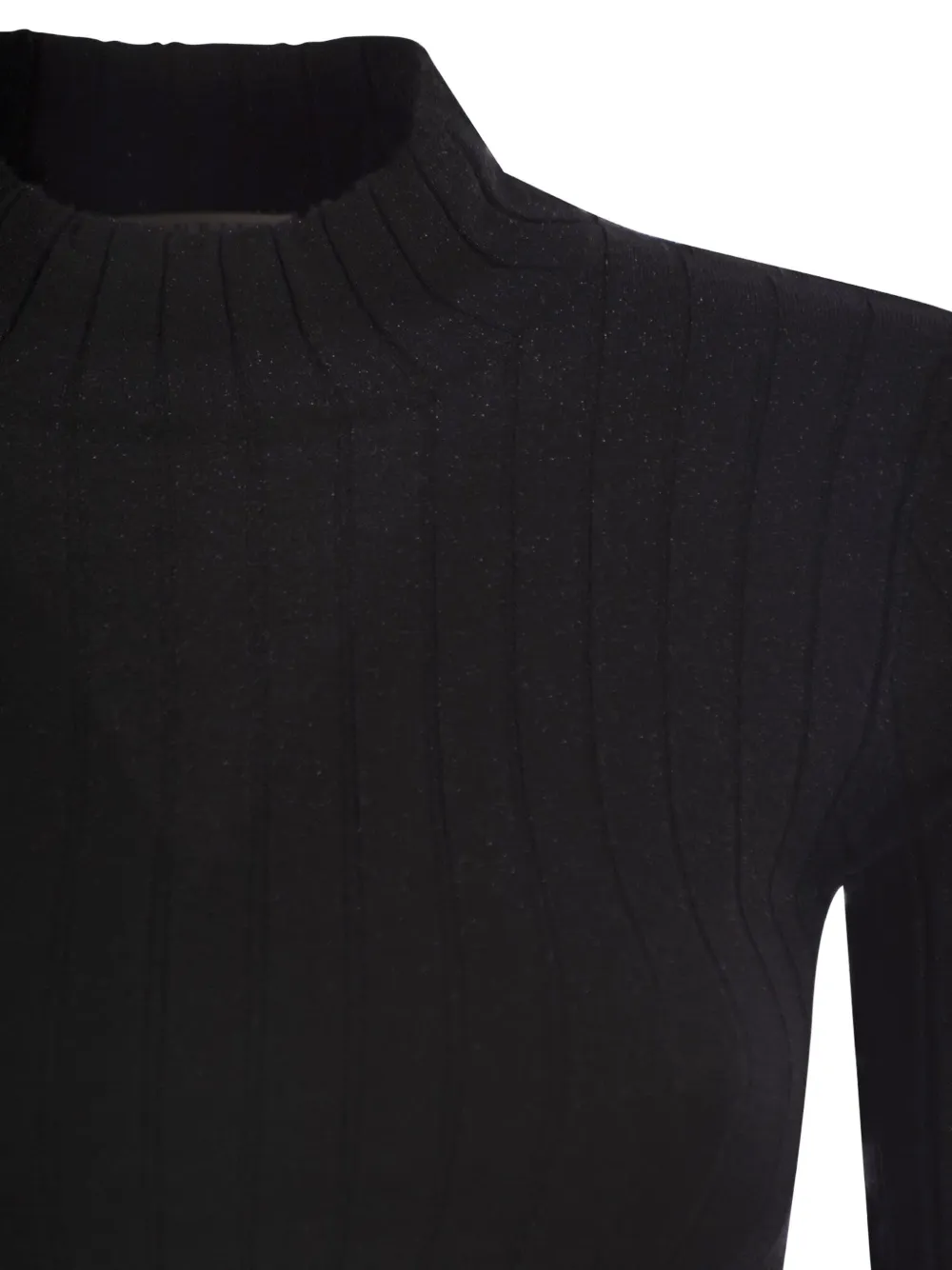 Broad Rib High-Neck Knitwear