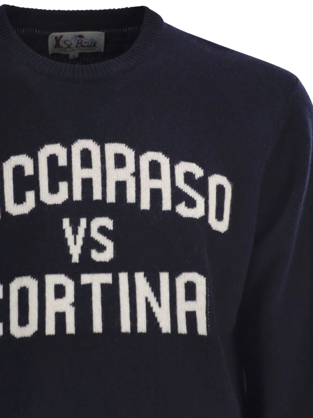 MC2 Saint Barth Heron trui met ronde hals Blauw