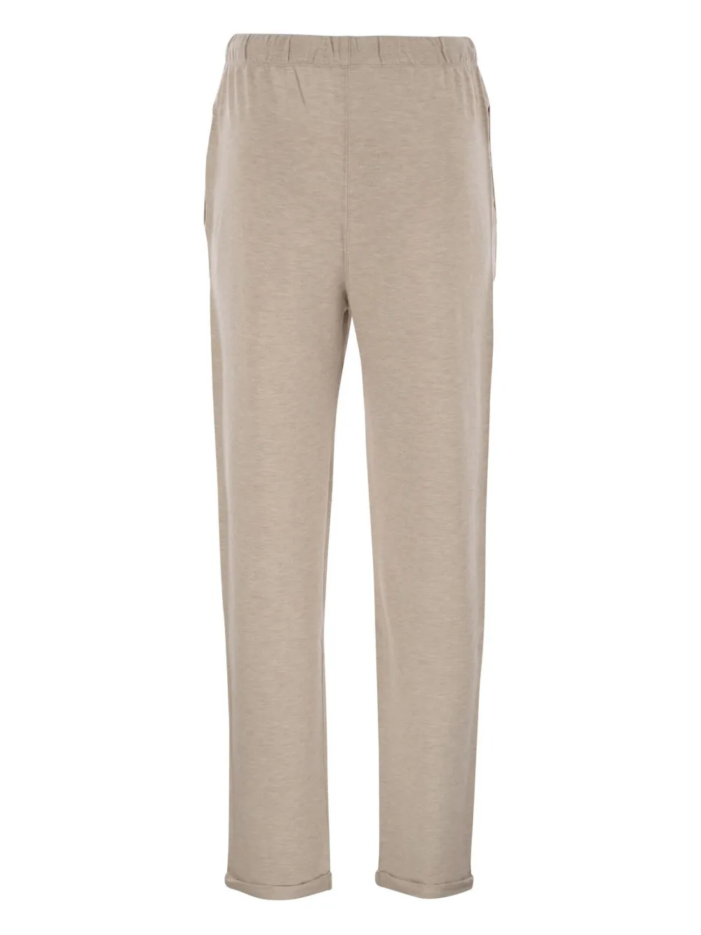 Majestic Filatures Broek met trekkoordtaille - Beige