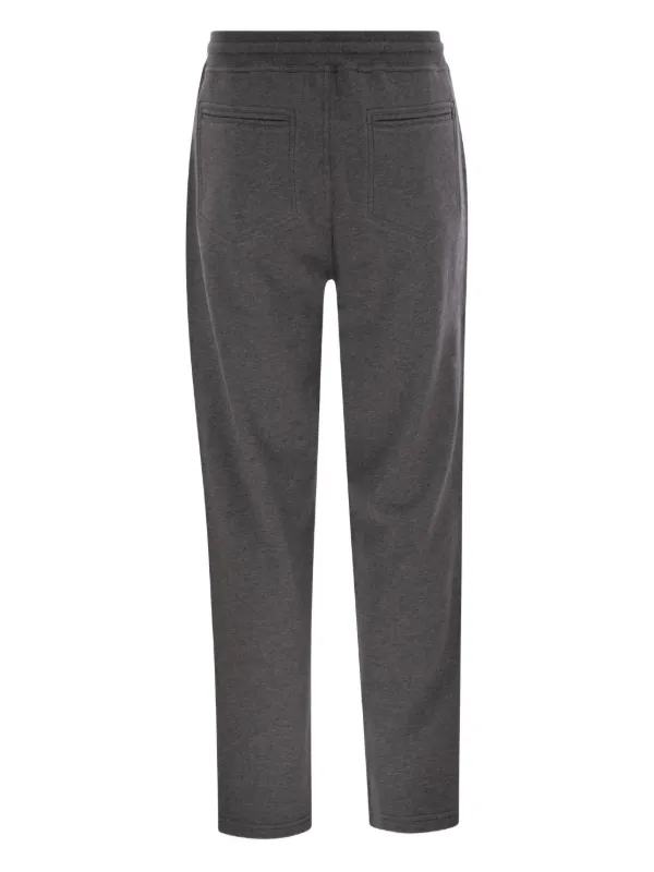 Brunello Cucinelli フリース トラックパンツ | グレー | FARFETCH JP