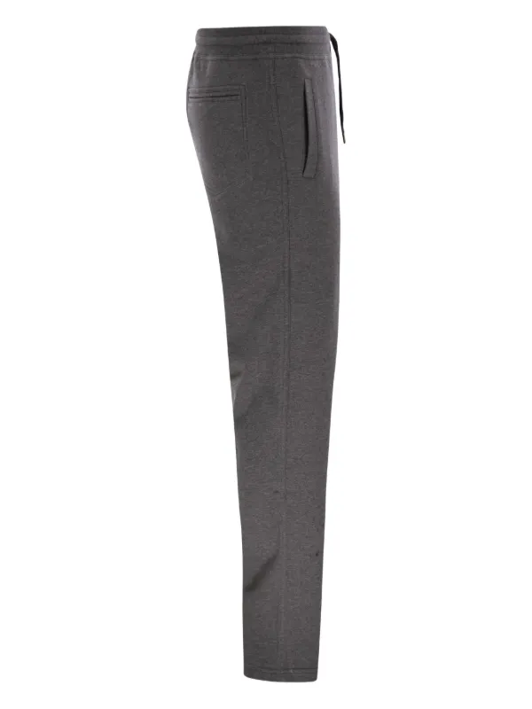 Brunello Cucinelli フリース トラックパンツ | グレー | FARFETCH JP