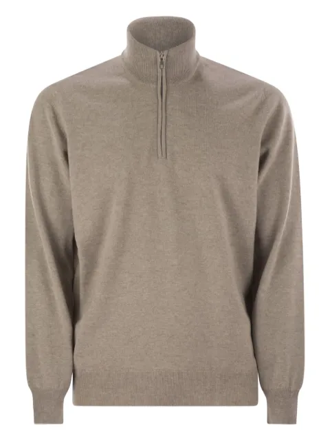 Brunello Cucinelli half-zip cashmere sweater