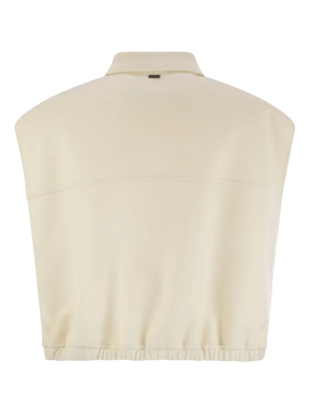 Snap-Fastening Wool Waistcoat