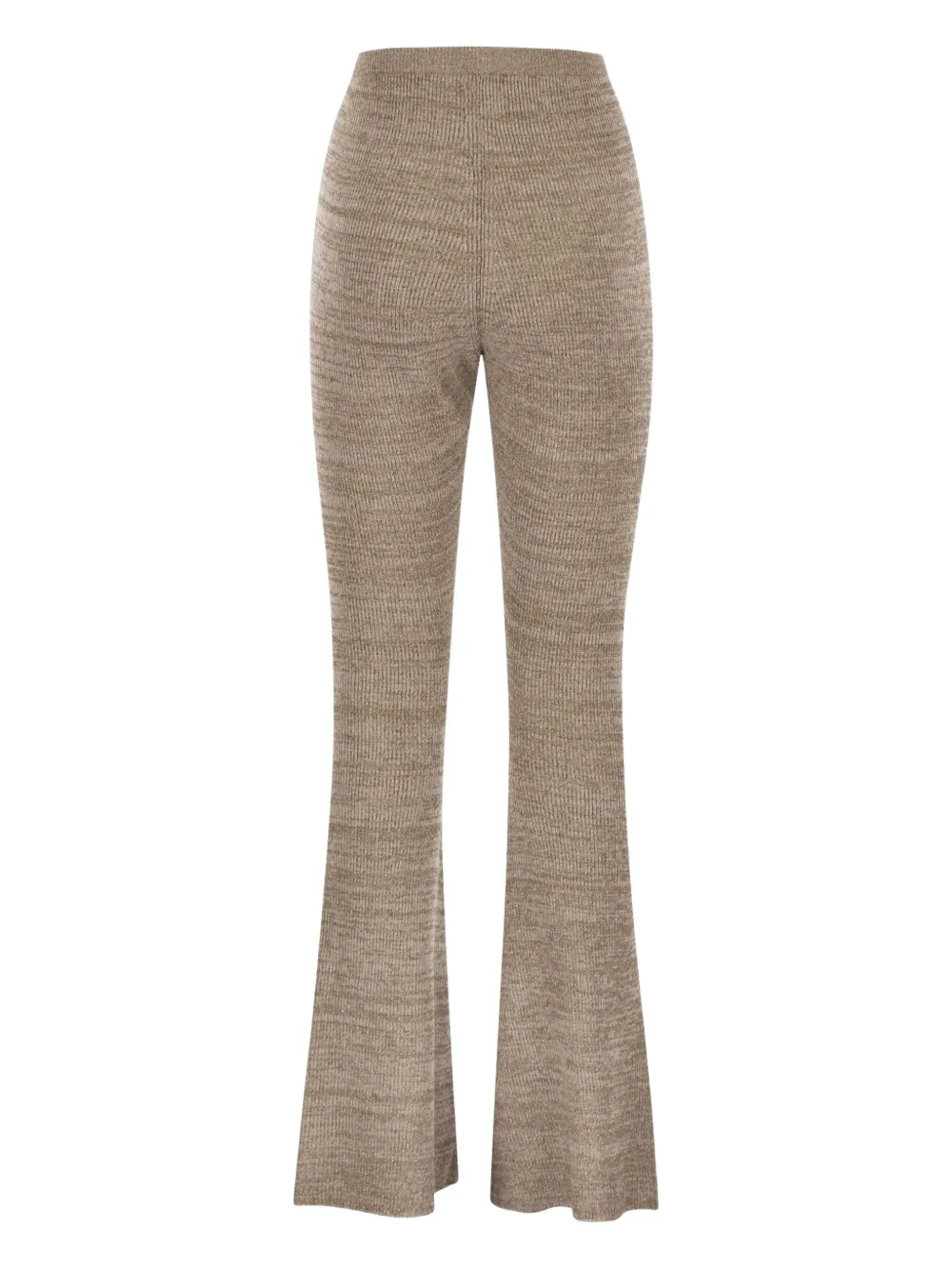Fabiana Filippi Geribbelde broek - Beige