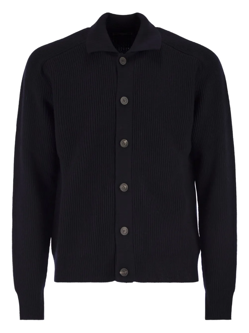 Peserico Cardigan a coste - Blu