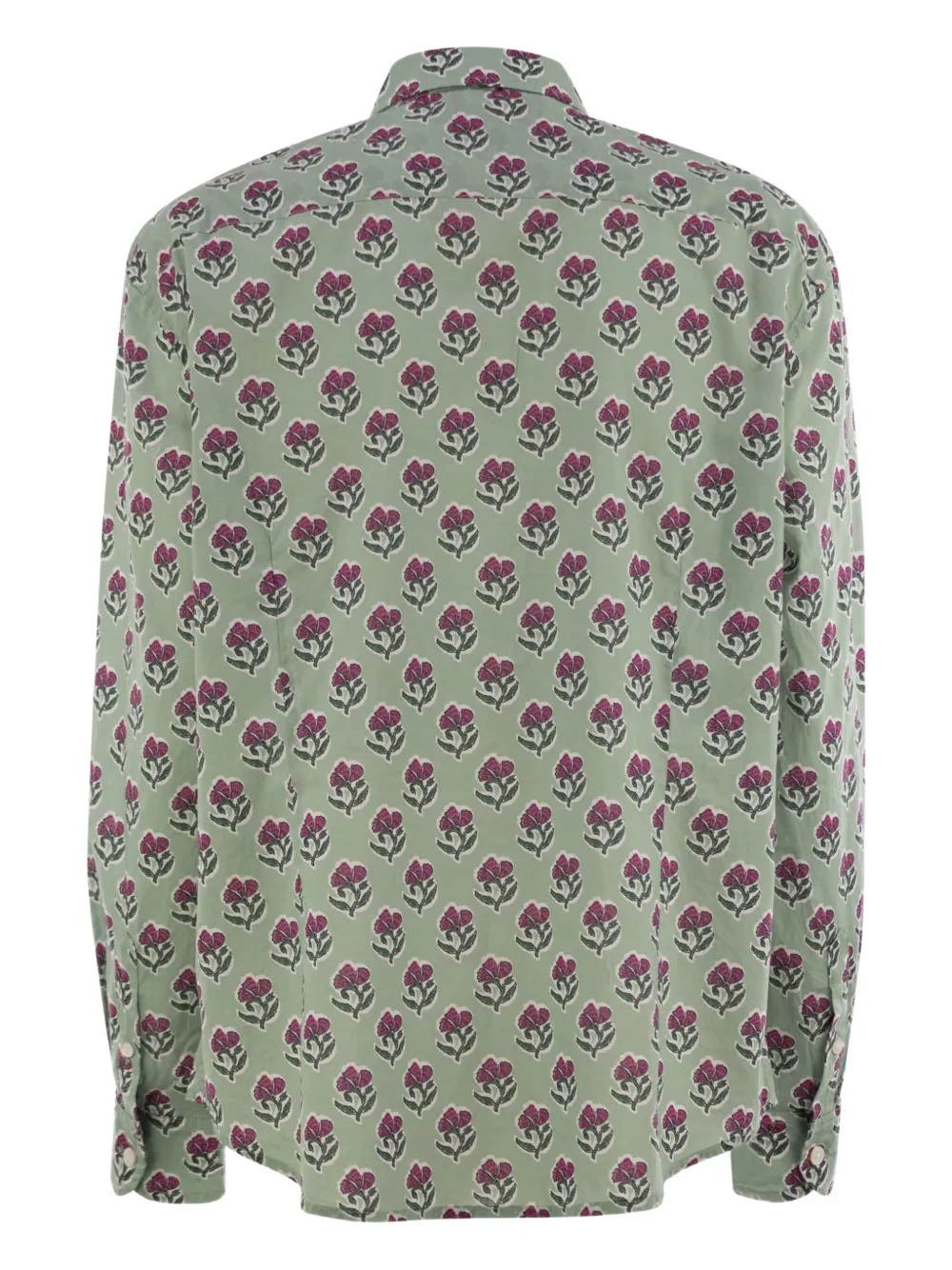 MC2 Saint Barth Meredith blouse met bloemenprint Groen