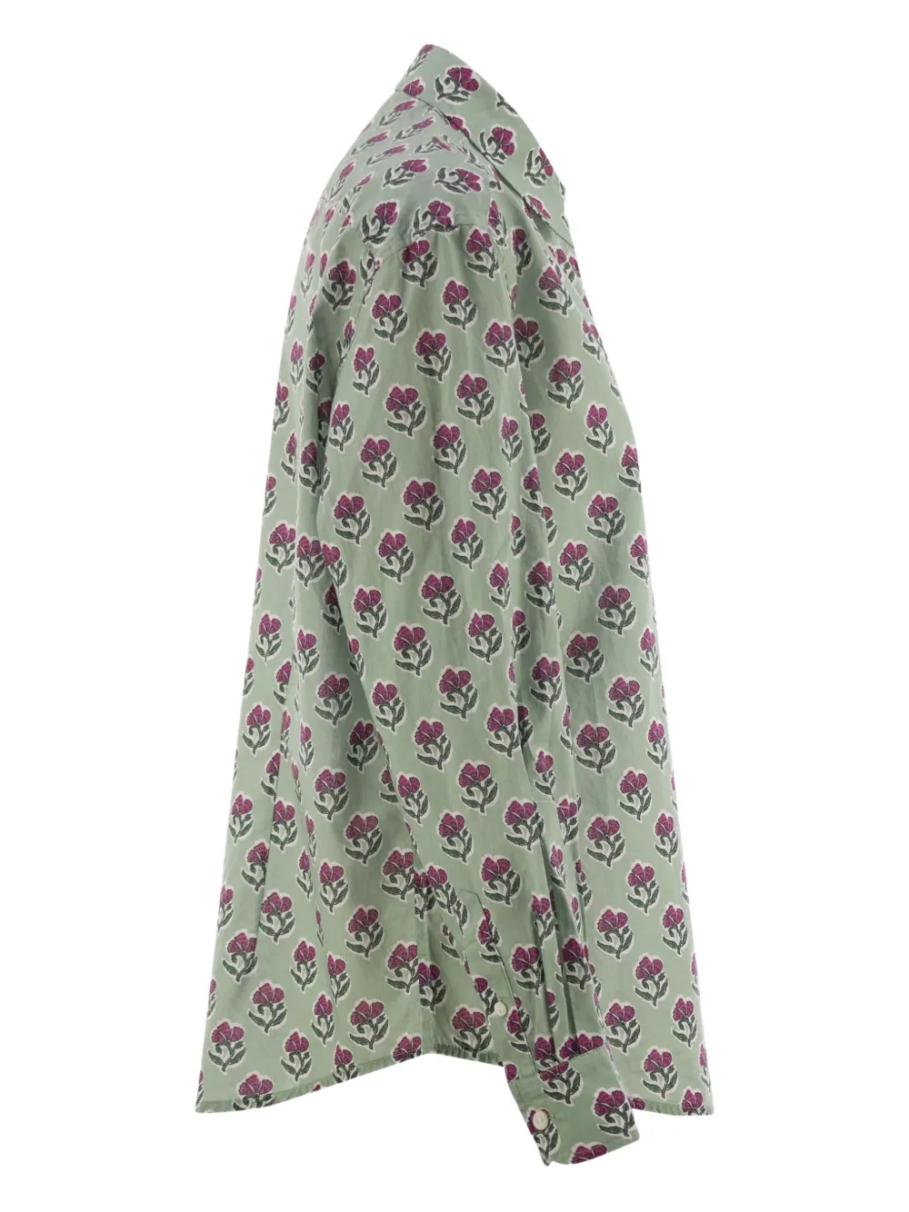 MC2 Saint Barth Meredith blouse met bloemenprint Groen