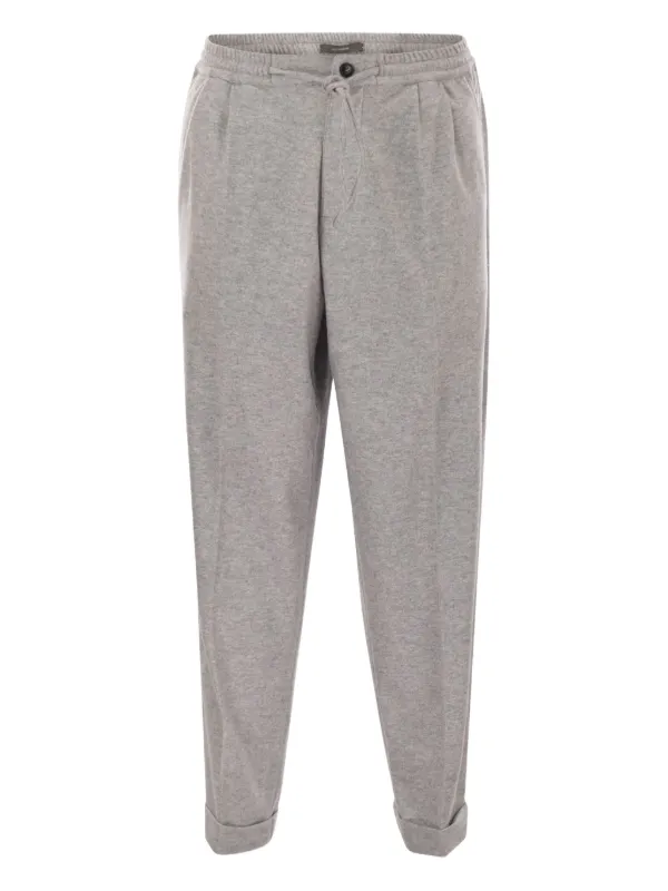Fedeli Harvard Trousers in Grey