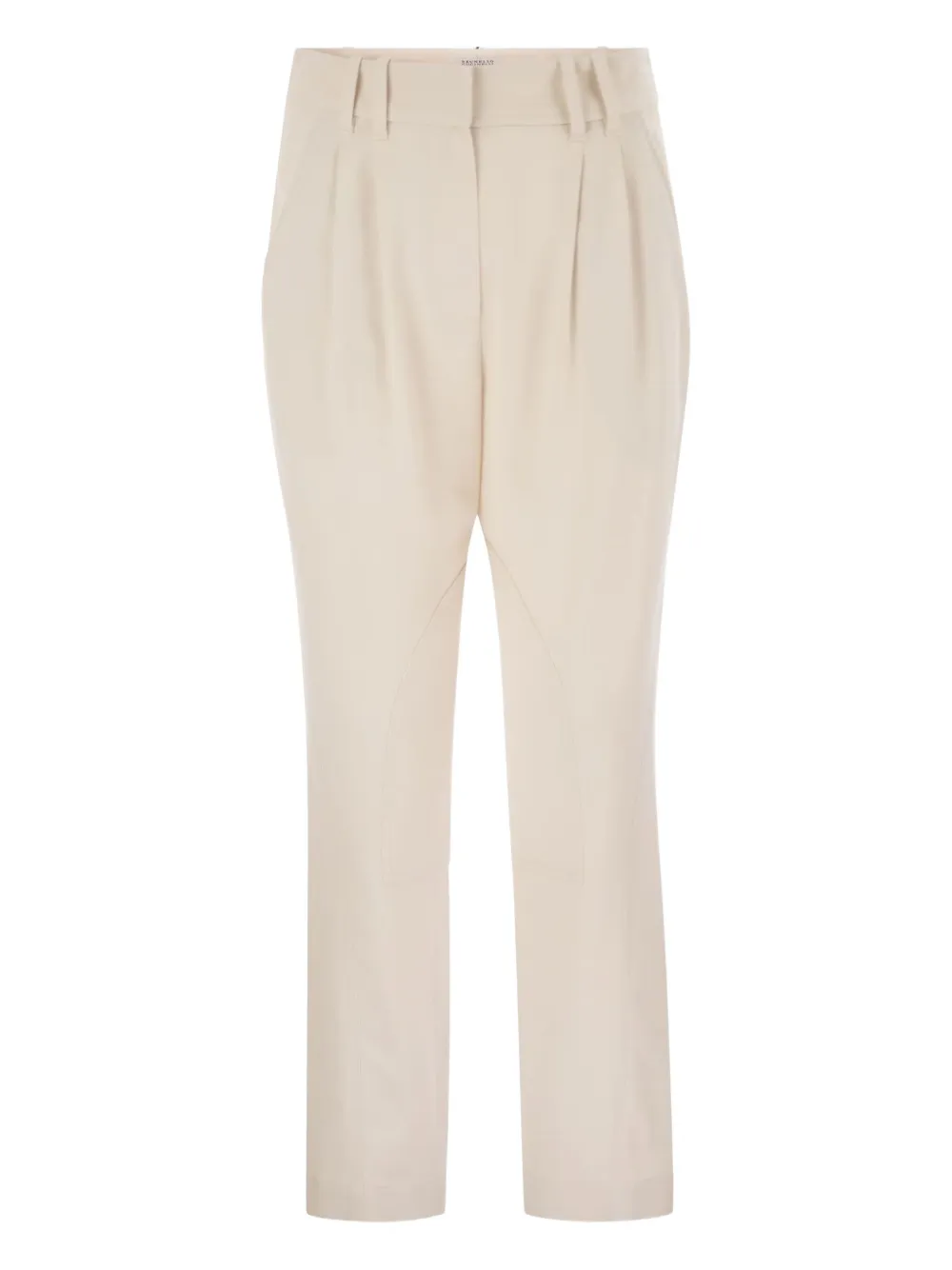 Brunello Cucinelli belt-loops trousers | Neutrals | Image 1