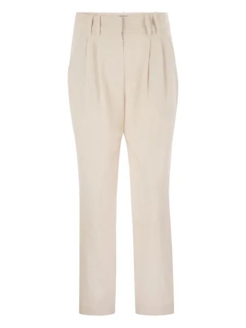 Brunello Cucinelli pantalones con trabillas