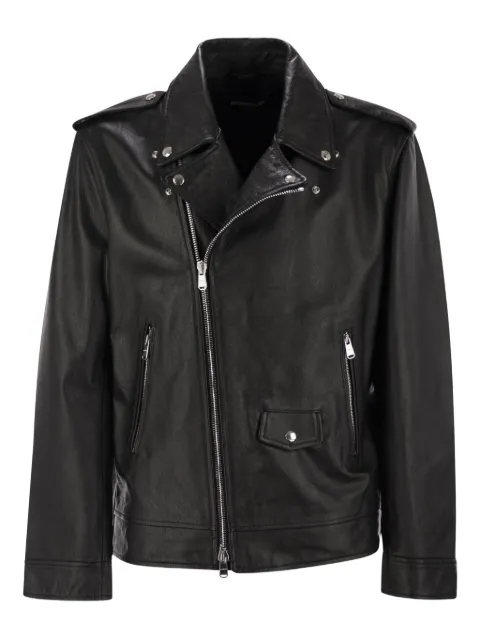 DONDUP leather biker jacket