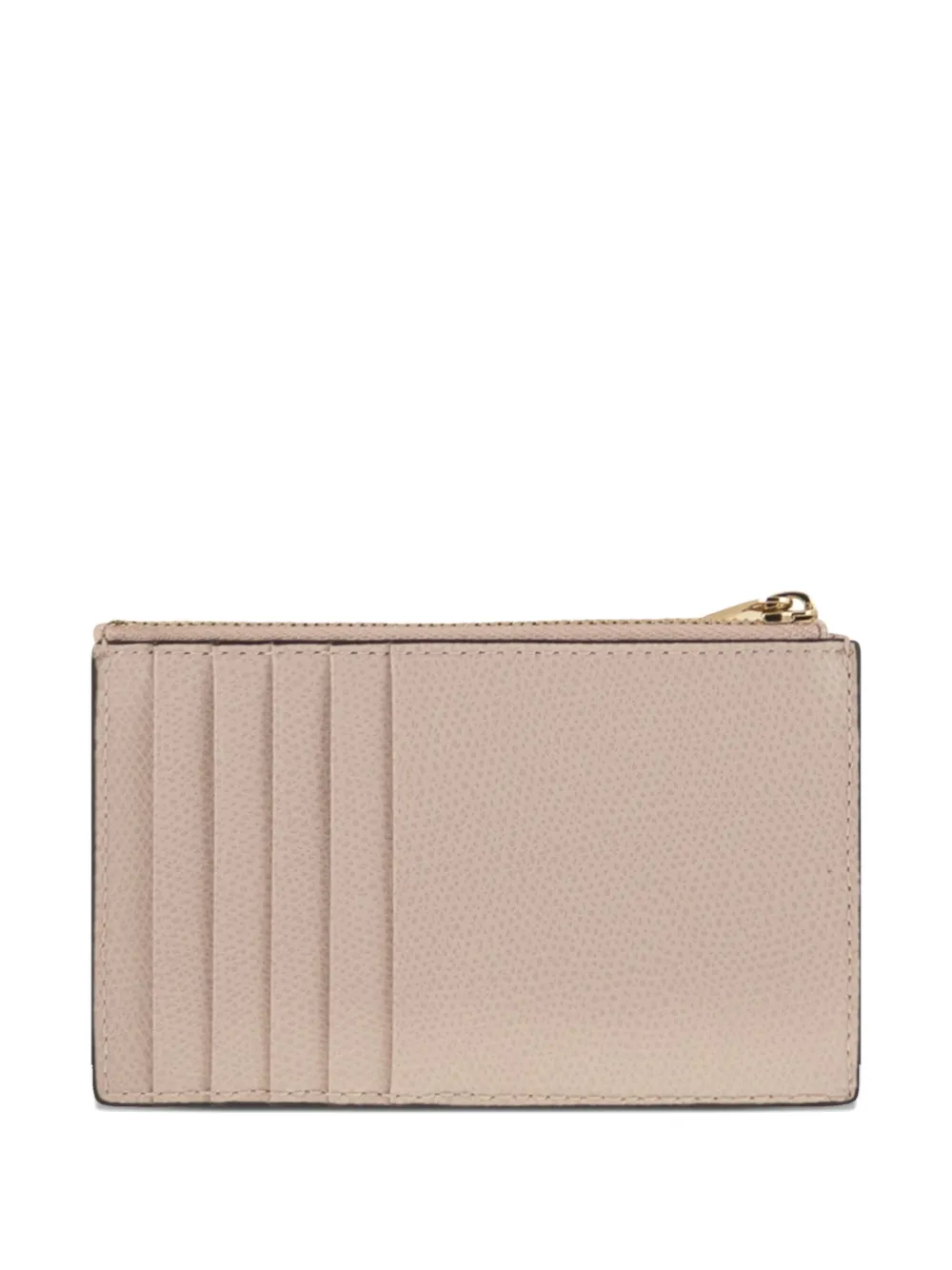 Furla Medium Zip-fastening Card Holder In Neutral