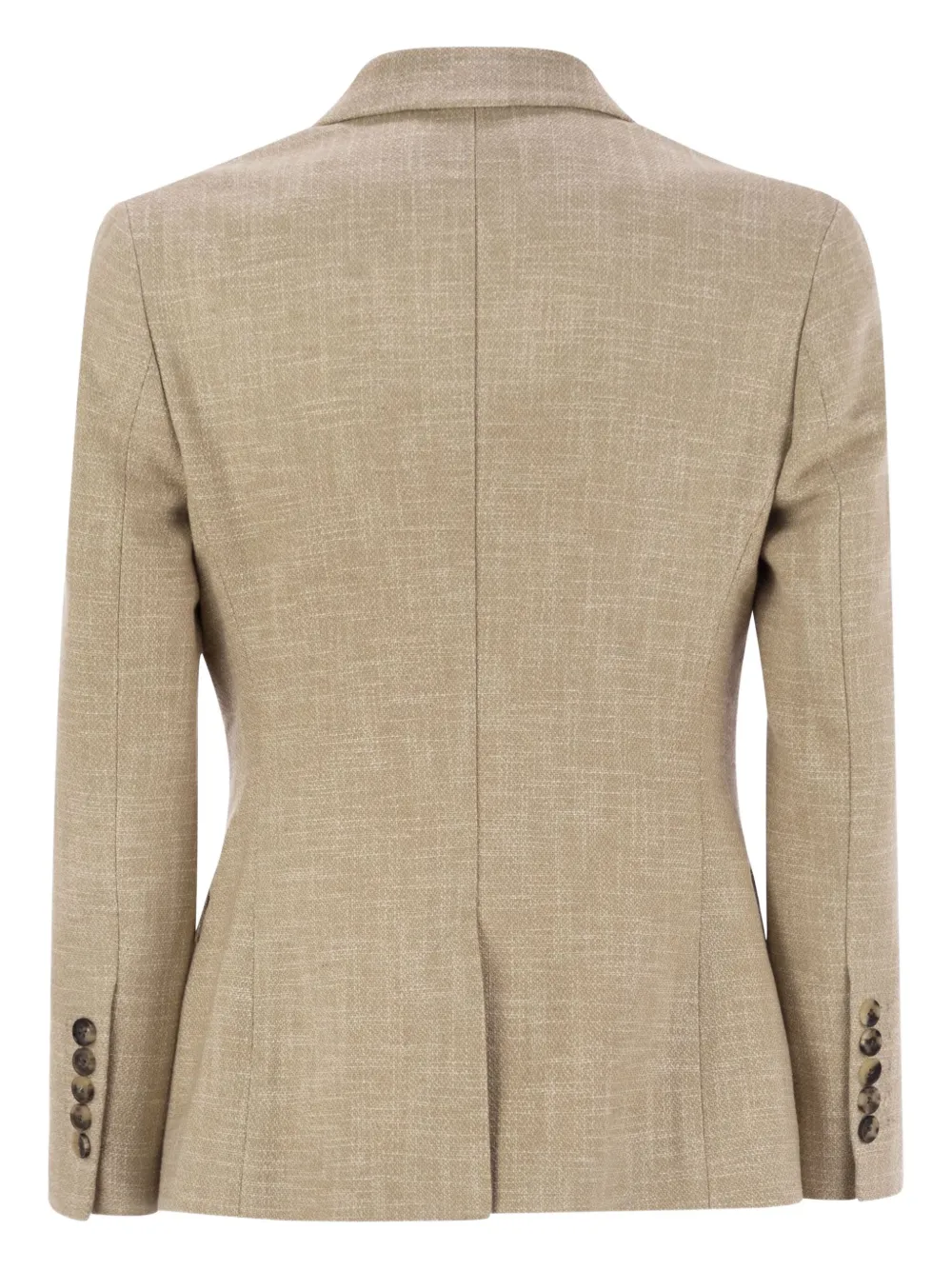  Saulina Antonella Double-breasted Blazer - Neutrals 