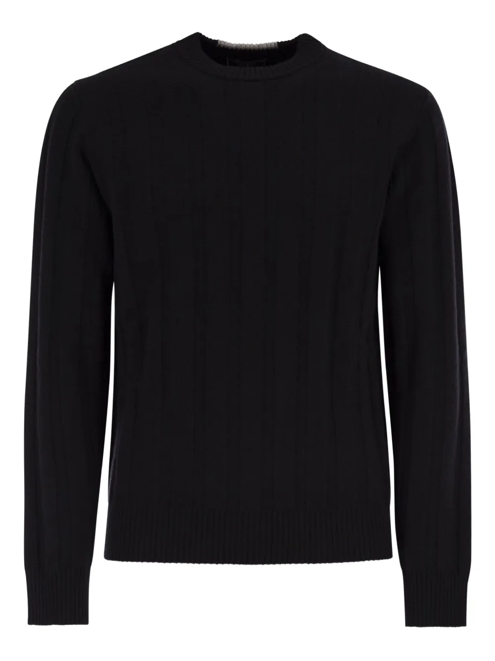 Peserico pull à col nervuré | bleu | Image 1