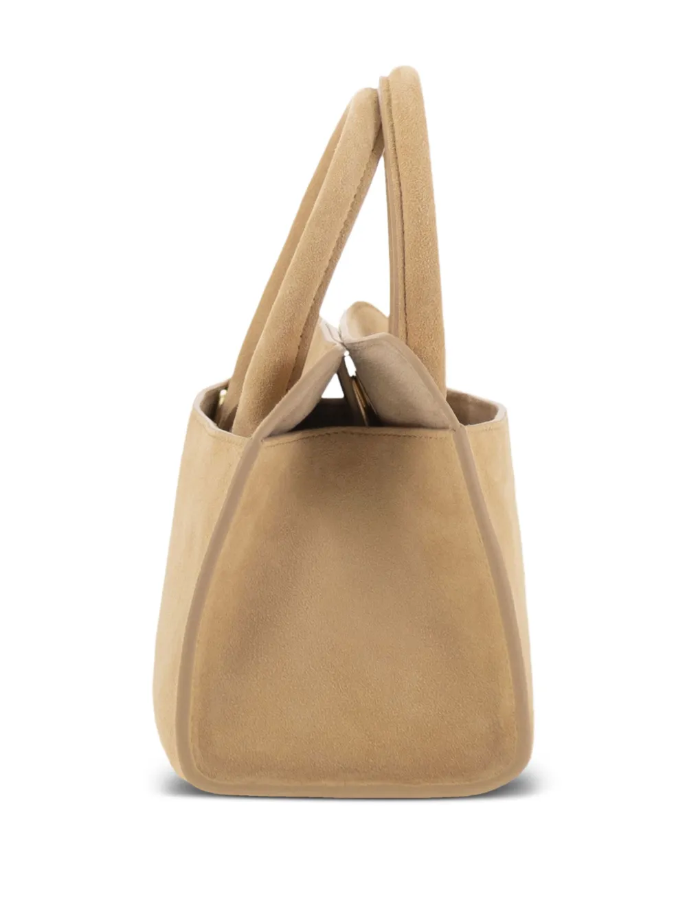 Fabiana Filippi Kleine suède shopper Beige
