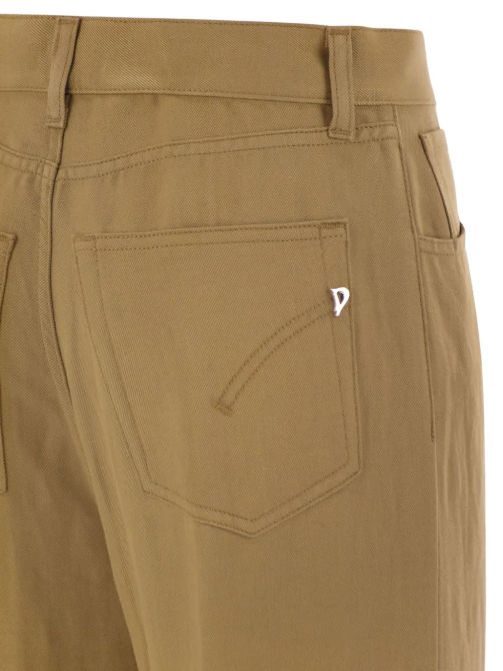DONDUP Amber broek met vijf zakken Bruin