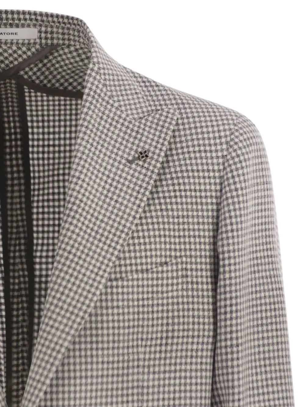 Tagliatore Montecarlo Peaked-lapel Patch-pocket Blazer In Multi