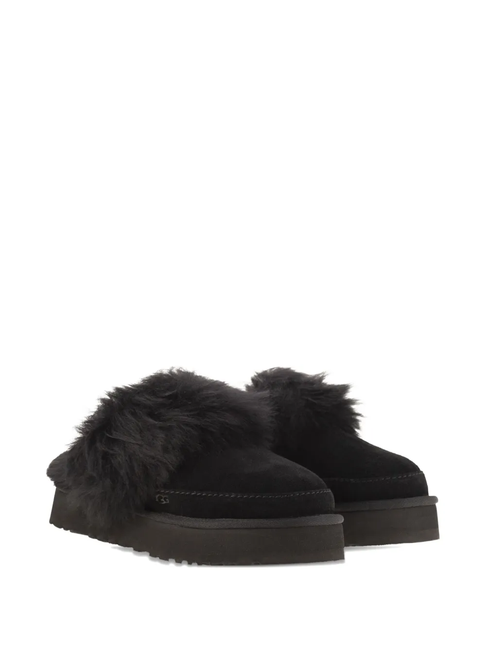 Ugg Disquette Chalet Mules In Black