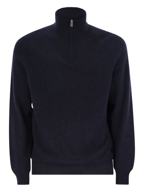 Fedeli Favonio Persia half-zip jumper