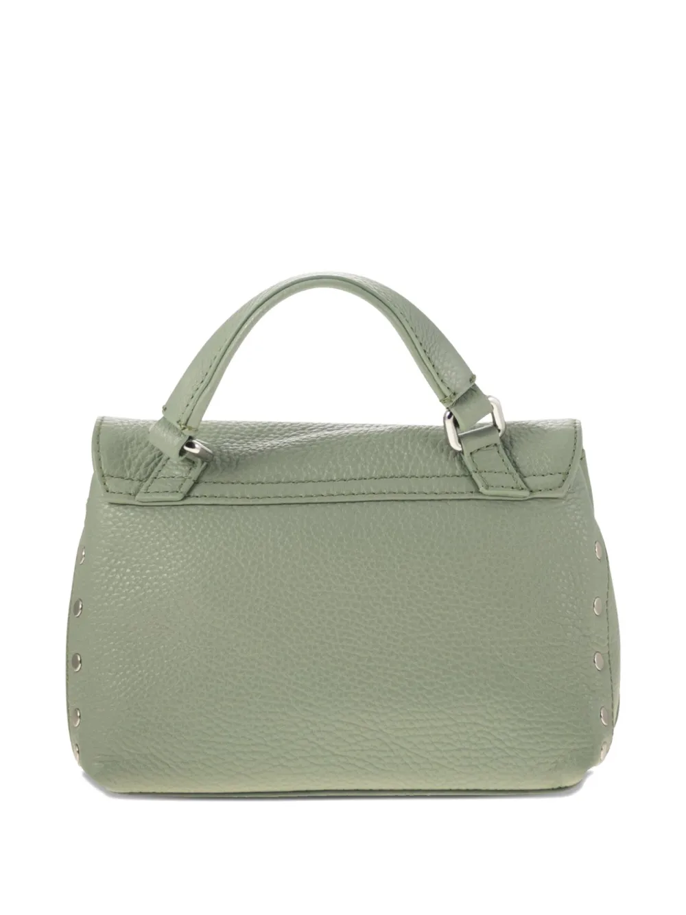 Zanellato Postina Baby Studded Mini Bag In Green