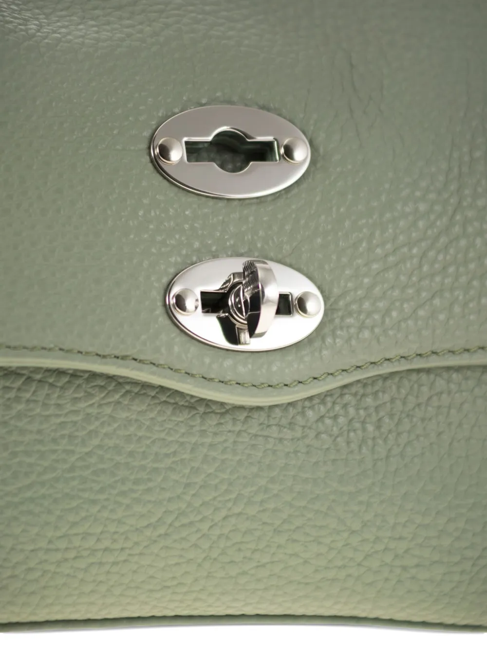 Zanellato Postina Baby Studded Mini Bag In Green