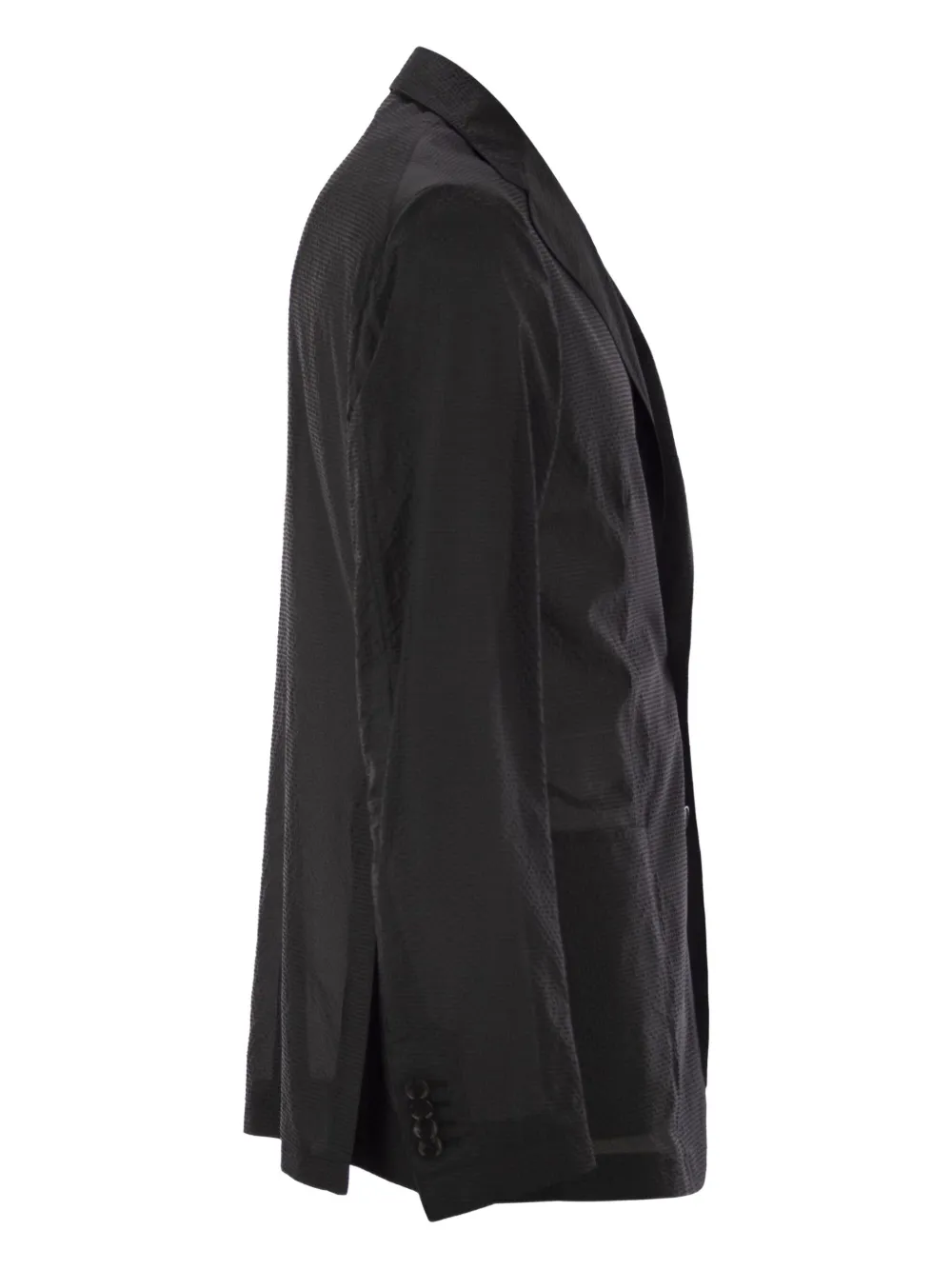 Tagliatore Two-button Patch-pockets Blazer In Black