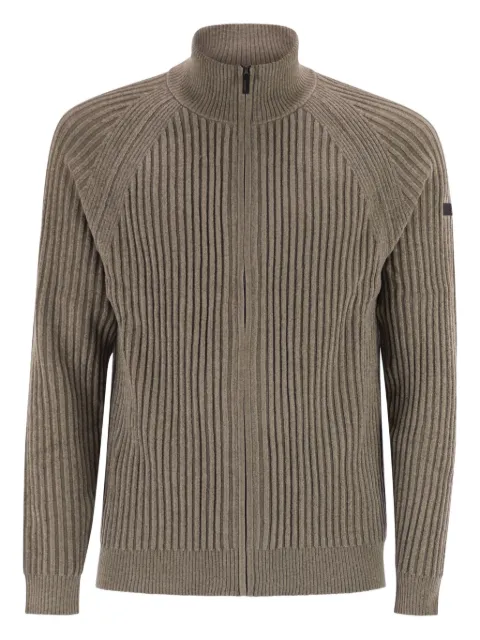 Roberto Ricci Designs zip-up ribbed cardigan