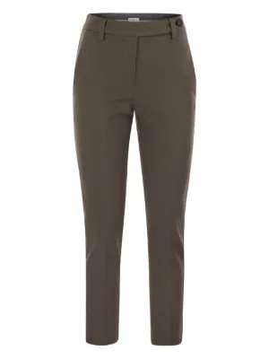 Brunello Cucinelli ストレートパンツ | ブラウン | FARFETCH JP