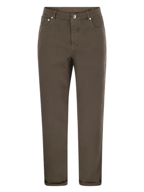 Brunello Cucinelli five-pocket trousers