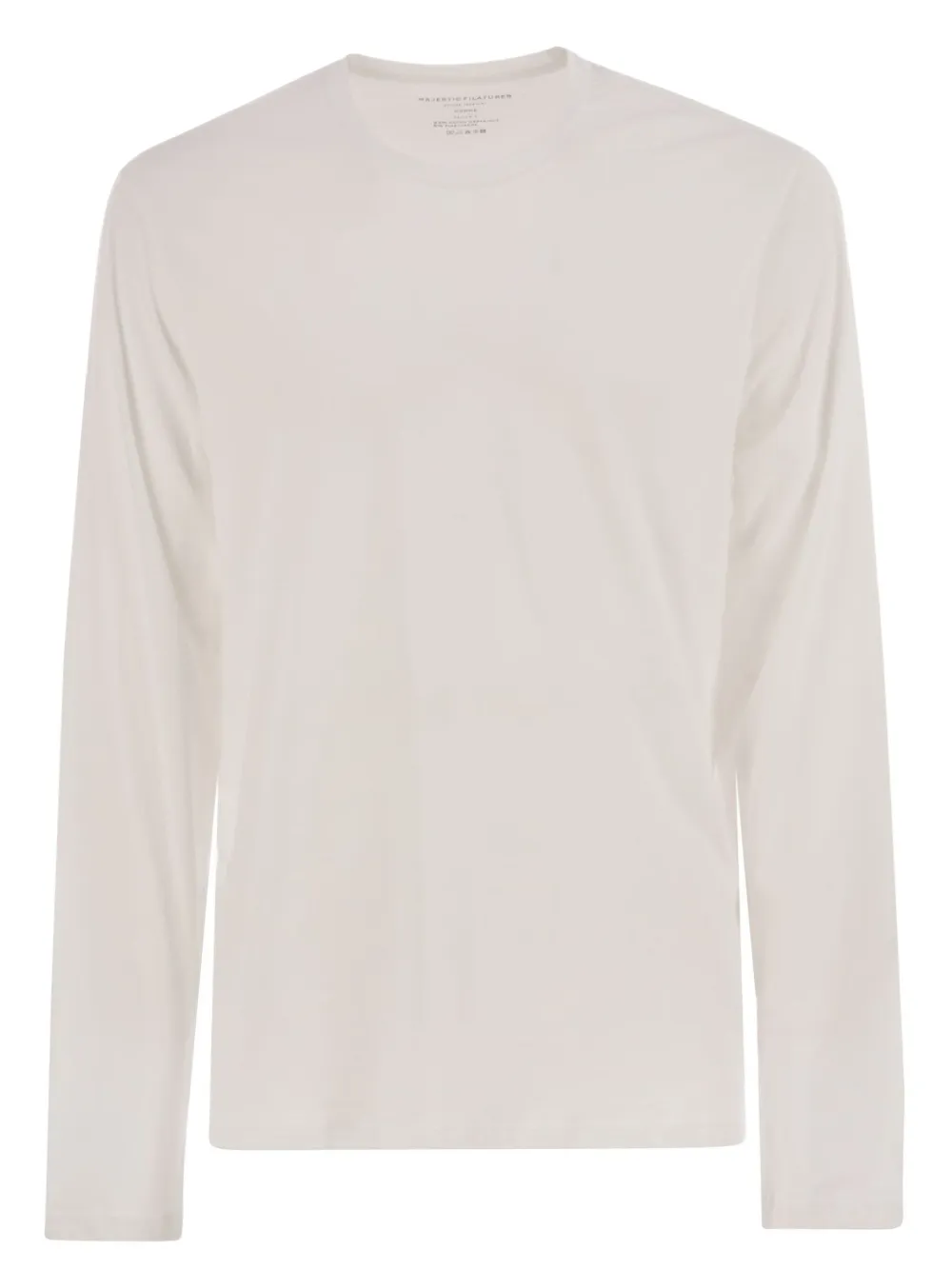 Majestic Filatures long-sleeve crew-neck T-shirt · L