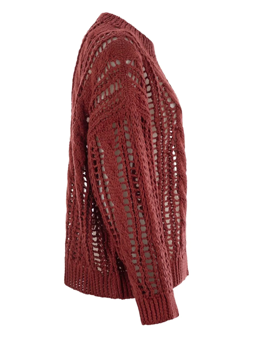  Brunello Cucinelli Crew-neck Sweater - Red 