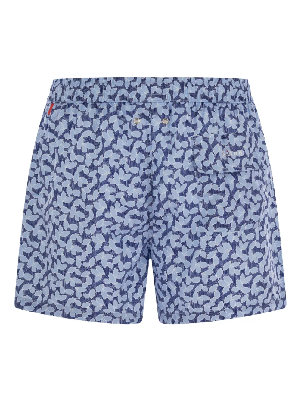 Kiton leaf-print swim shorts | Swim & Board Shorts | Image 2
