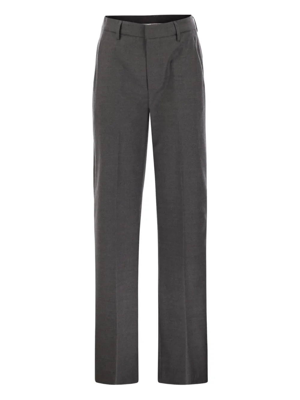 DONDUP Pantaloni sartoriali con logo - Grigio