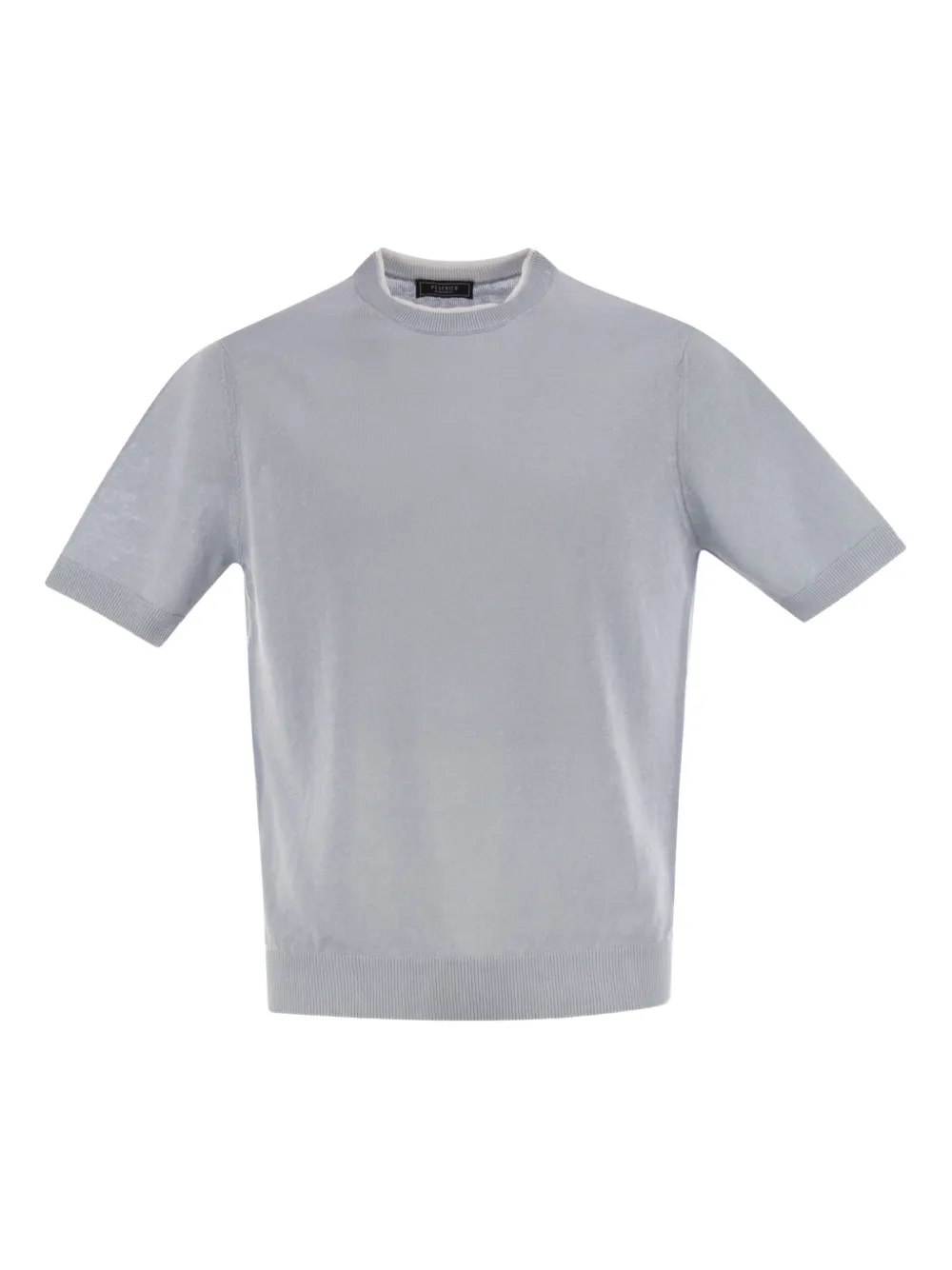 Peserico リブニット Tシャツ | ブルー | Image 1