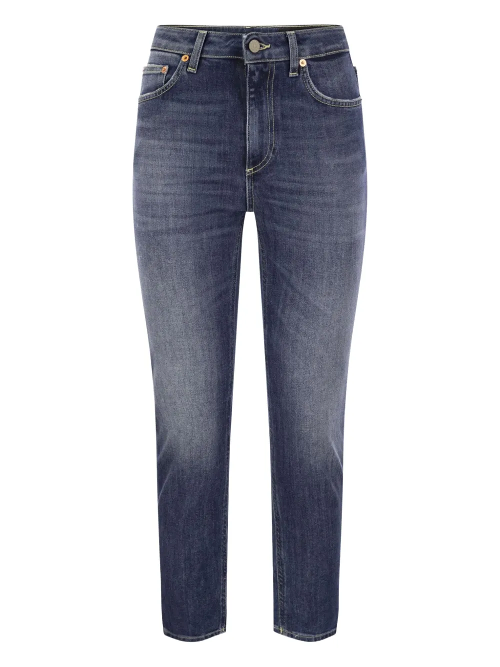 DONDUP Jeans Cindy a vita alta - Blu