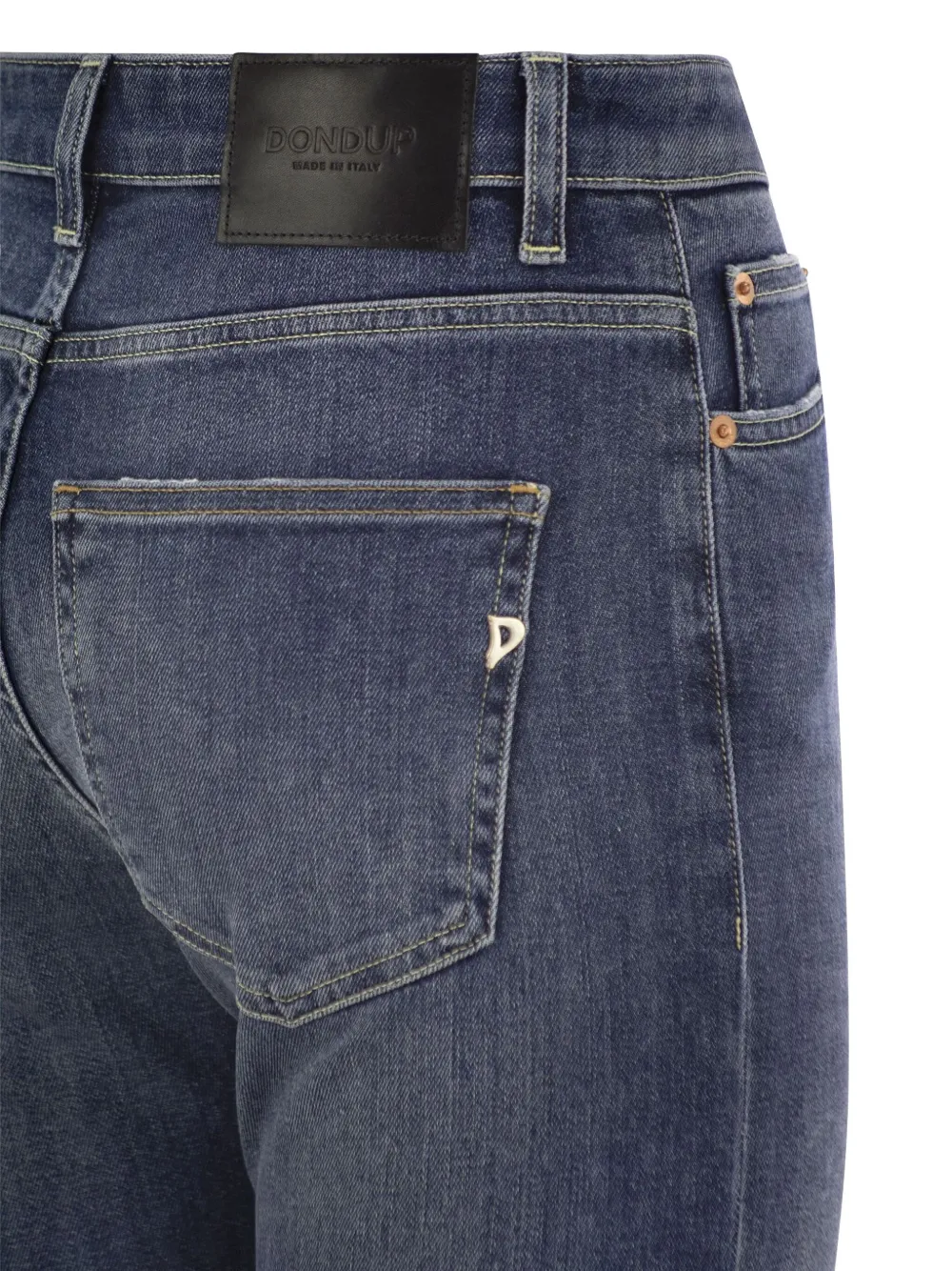 DONDUP Cindy high-waist jeans Blauw