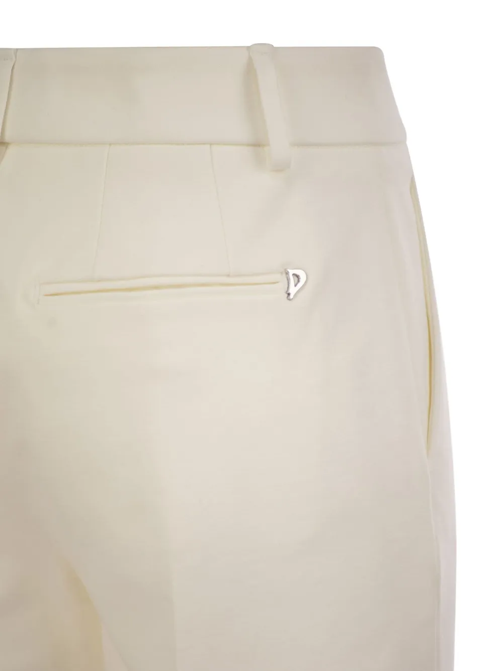 DONDUP Meli broek met verborgen sluiting Beige