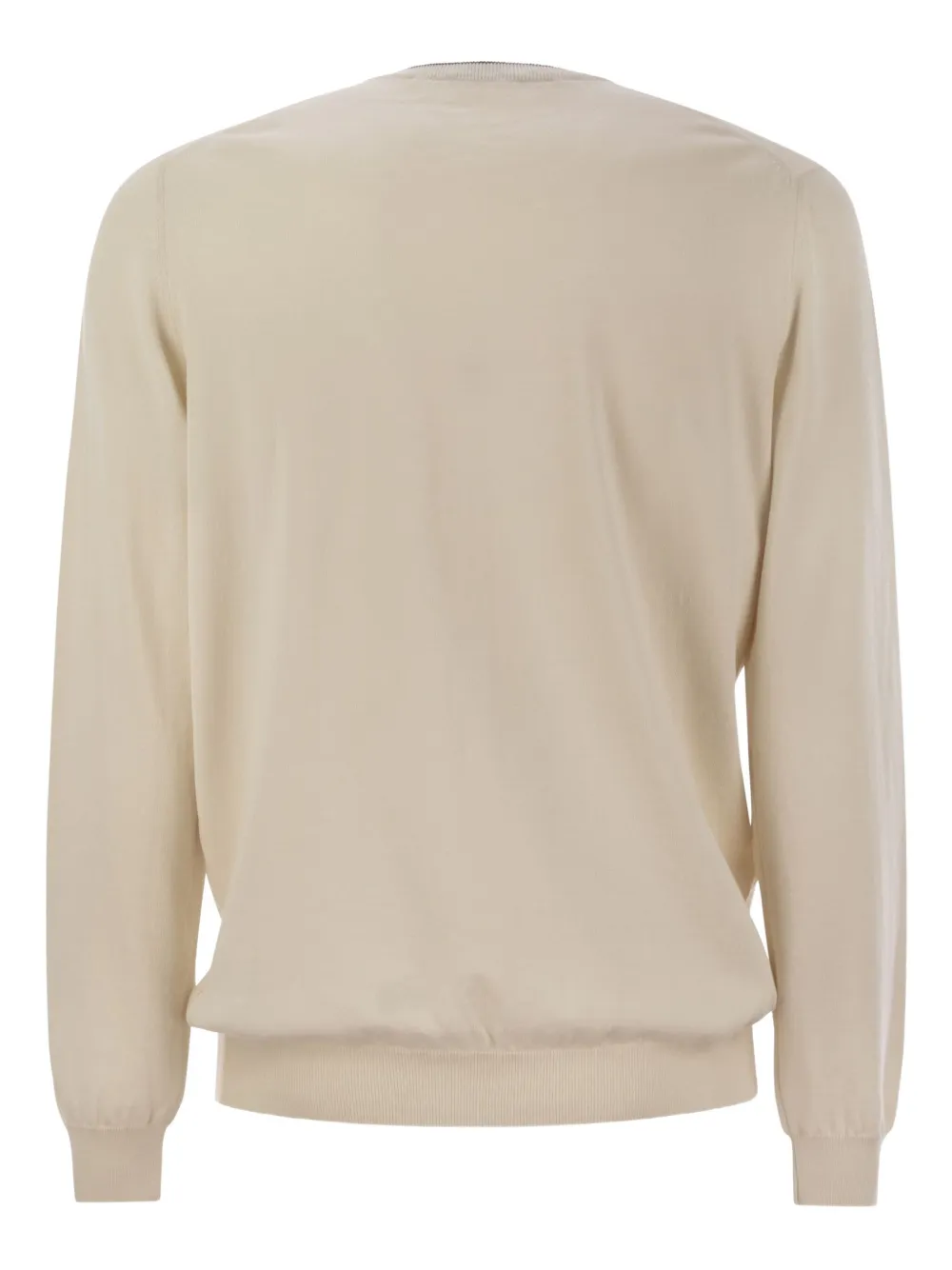Fay Trui met ronde hals - Beige