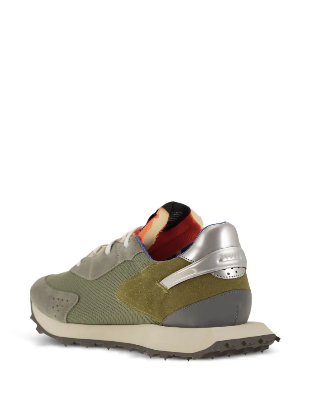 RUN OF Low-top sneakers Groen